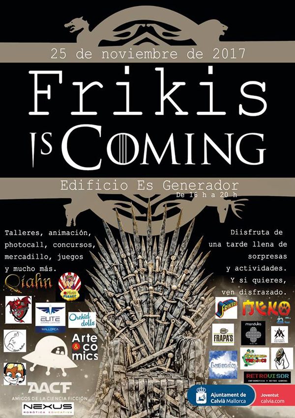 Qíahn en Frikis is coming 2017